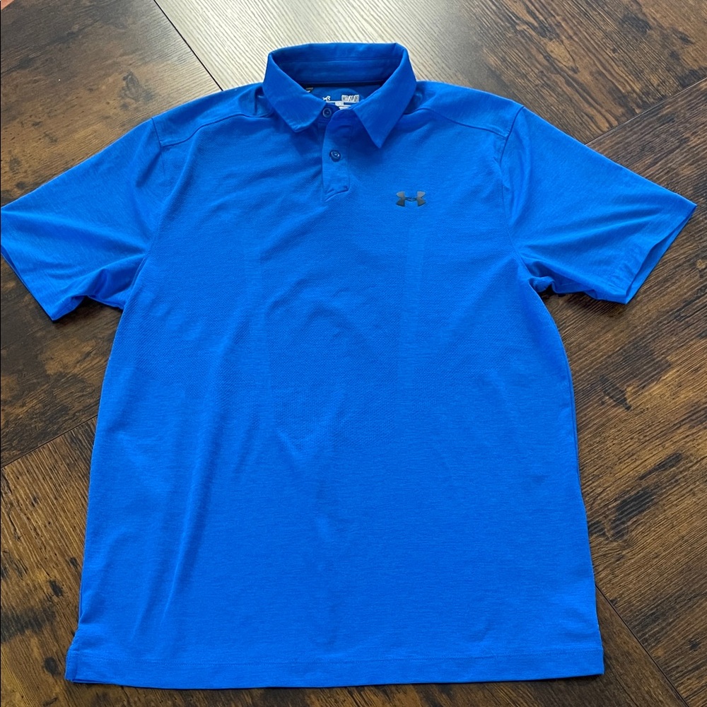 Under Armour Men's Vibrant Blue Polo